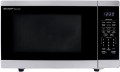 Sharp 1.4 cu ft Stainless Countertop Microwave with Sesor cooking and Inverter Technology - Silver