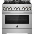 JennAir  RISE 5.1 Cu. Ft. Self-Cleaning Freestanding Gas Convection Range - Stainless Steel